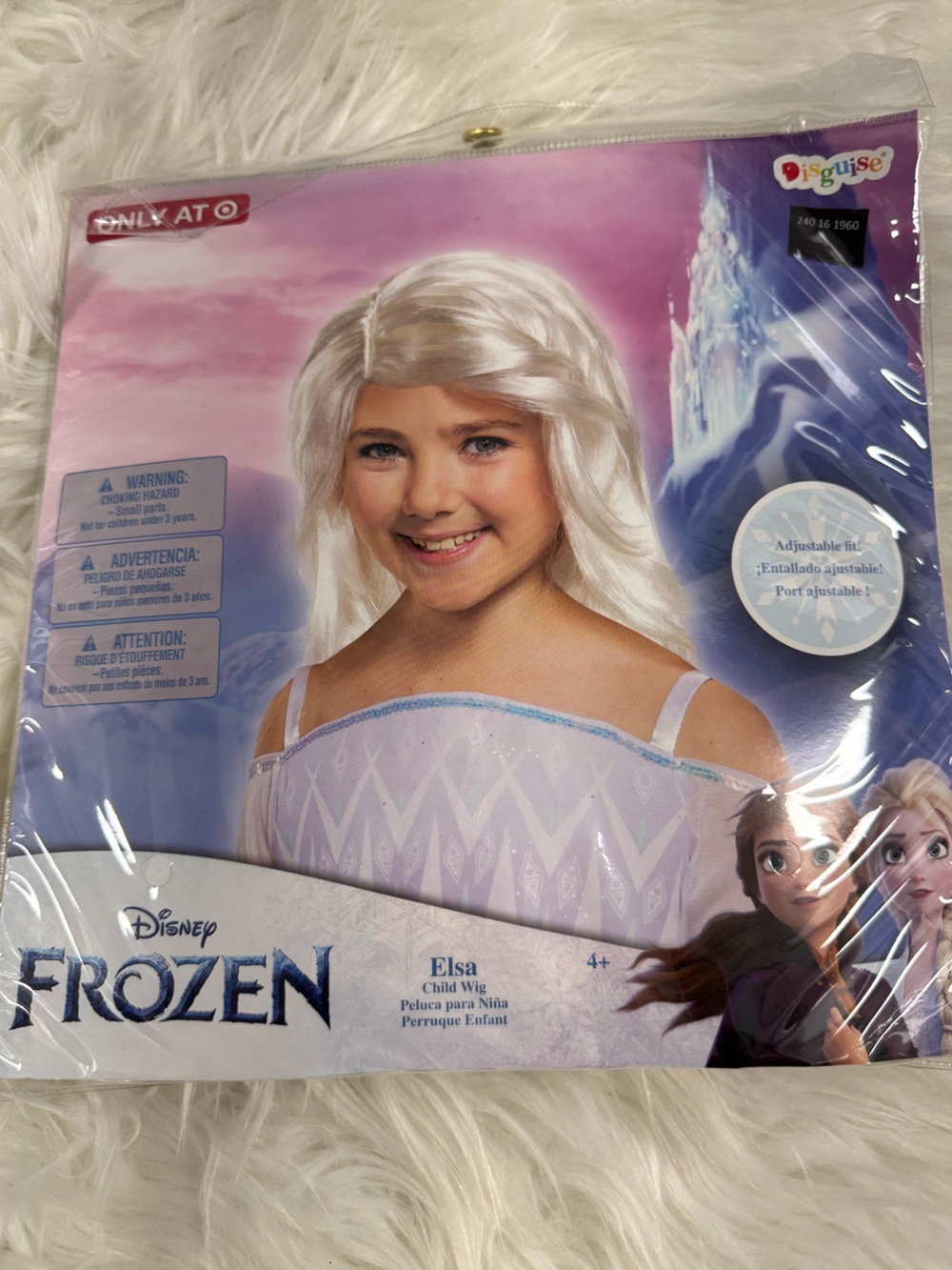 Disney Frozen 2 Elsa Costume Wig NEW child size Halloween Dress up